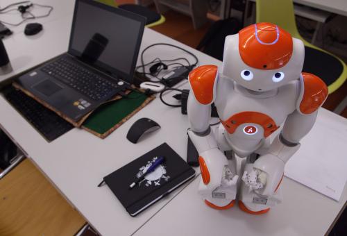 The use of humanoid robots for assisted living in old age