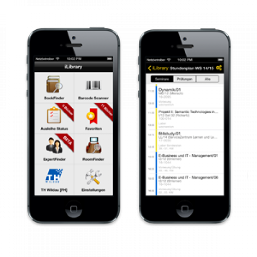 iLibrary Wildau Projekt - iLibrary App