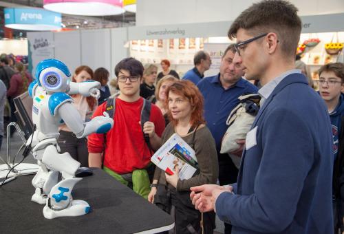Das RoboticLab auf der Leipziger Buchmesse