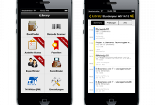 iLibrary Wildau Projekt - iLibrary App