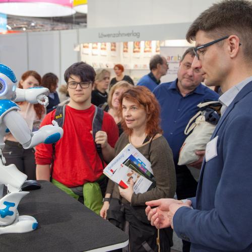 Das RoboticLab auf der Leipziger Buchmesse